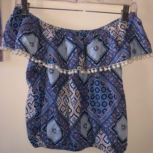 Guess off the shoulder top